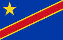 Bandera del Congo de 1966 a 1971