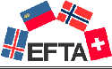 Emblema de la EFTA en 1991
