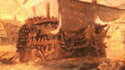 La batalla de Aboukir, según Thomas Luny (Colección privada) La batalla de Aboukir, según Thomas Luny (Colección privada)