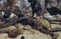 La batalla de Abu Klea, por William Barnes Wollen (National Army Museum, Londres)