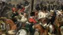 La batalla de Hanau, por Emile-Jean-Horace Vernet (National Gallery, Londres)