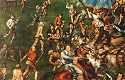 La batalla de San Jacinto, por Henry Arthur McArdle (Cámara del Senado del Capitolio, Austin, Texas) 