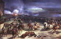 La batalla de Valmy, por Jean-Baptiste Mauzaisse (Musée national des châteaux de Versailles et de Trianon)