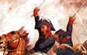 Carga de Bernardo O'Higgins en la batalla de Rancagua, por Pedro Subercaseaux (Club de la Unión, Santiago de Chile) 