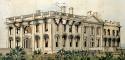 La Casa Blanca tras el incendio de 1814, por George Munger (Biblioteca del Congreso de los Estados Unidos, Washington D.C.) La Casa Blanca tras el incendio de 1814, por George Munger (Biblioteca del Congreso de los Estados Unidos, Washington D.C.)