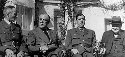 De izquierda a derecha, los participantes en la conferencia de Casablanca: Henri Giraud, Franklin Delano Roosevelt, Charles de Gaulle y Winston Churchill