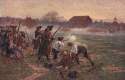 El combate de Lexington, según William Barnes Wollen (National Army Museum, Londres)