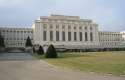 El Palacio de las Naciones, sede de la Sociedad de Naciones (Ginebra, Suiza)