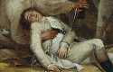 Muerte del general norteamericano Joseph Warren en la batalla de Bunker Hill, obra de John Trumbull (Museum of Fine Arts, Boston)