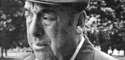 El poeta chileno Pablo Neruda, premio Nobel de Literatura