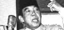 El político indonesio Achmed Sukarno