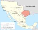 El territorio mejicano, antes y después del tratado de Guadalupe Hidalgo