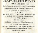 Portada del tratado de San Ildefonso